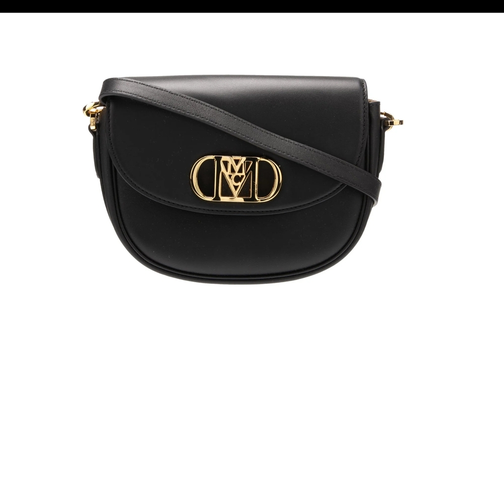 MCM Women's  Mode Travia Black 100% Leather Crossbody. NWOT